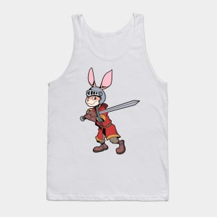 In armor with long sword - Rabbit Tank Top